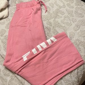 VS PINK Wideleg Sweatpants
